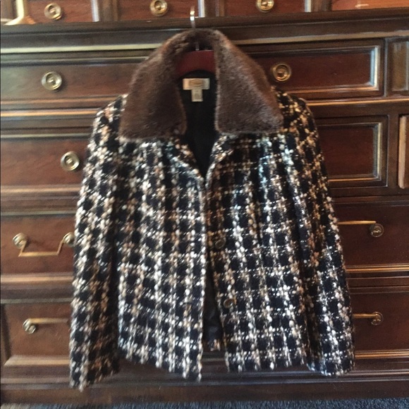 Talbots Chic Tweedy Jacket - Picture 2 of 7